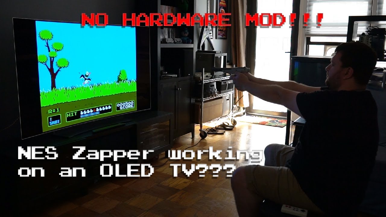 NES Light Gun on an OLED TV???