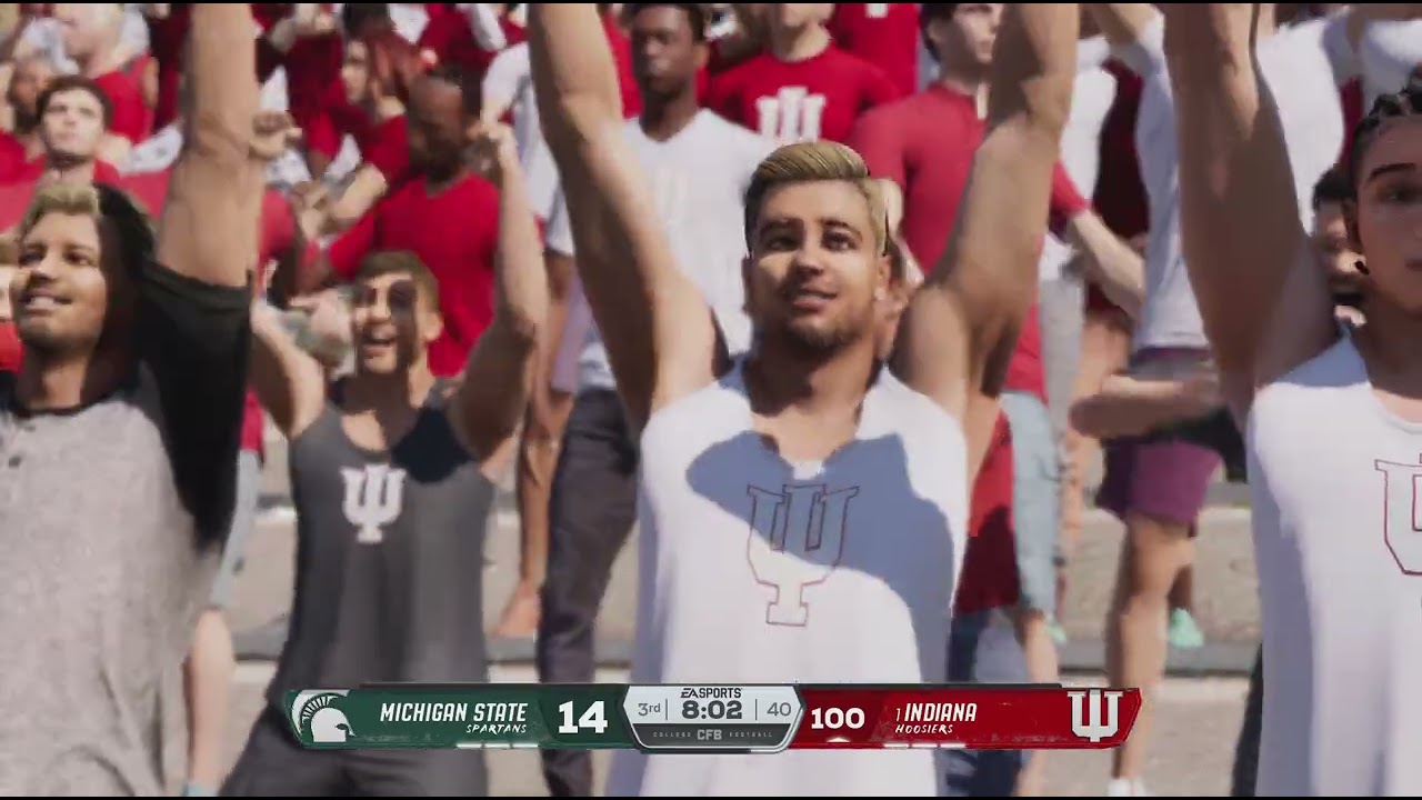 Indiana 🆚 Michigan State 164-14 Part2!