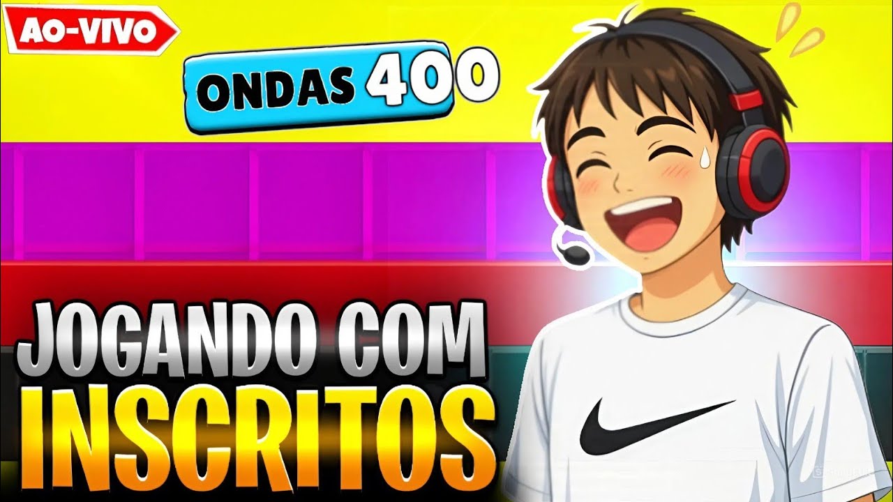 🔴 LIVE ON - STUMBLE GUYS COM OS INSCRITOS 🔥 HOJE VEM AS 400 ONDAS 💙 VAMOS JOGAR 💙 Brunão TA ON!