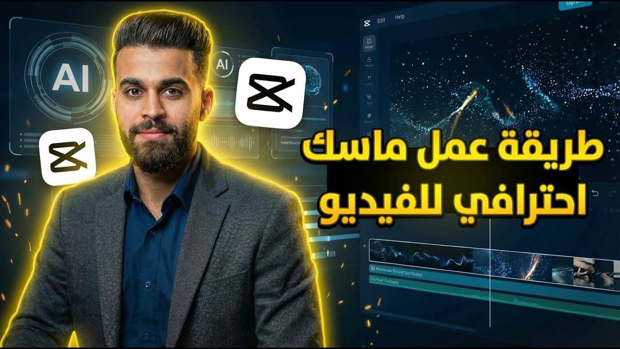 إزاي تعمل ماسك للفيديو على CapCut بسهولة (شرح خطوة بخطوة)