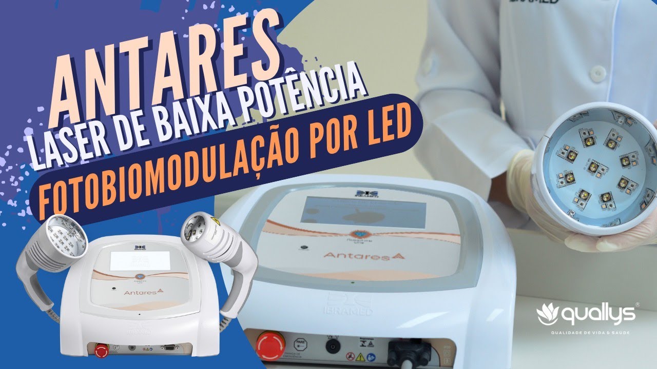 Como funciona o Antares - equipamento de Fotobiomodulação e laser de baixa potência da  Ibramed