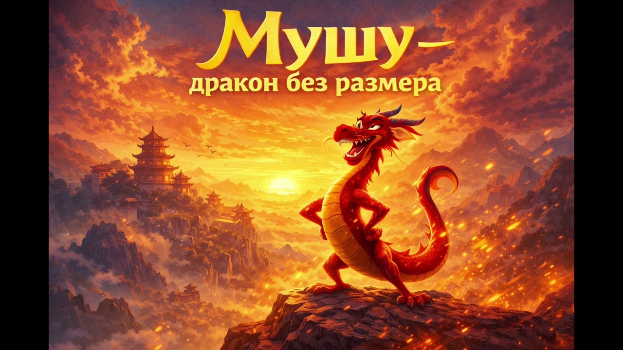 Мушу — дракон без размера 🐉🔥 | Эпичная песня из мира Мулан