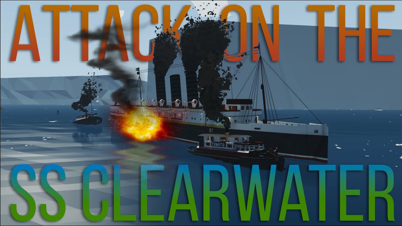 TERRORIST Attack on Stormworks Multiplayer Voyage! [SS Clearwater]