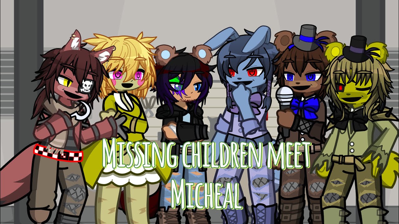 Micheal Afton meets FNAF 1 | FNaF | GlamMike AU