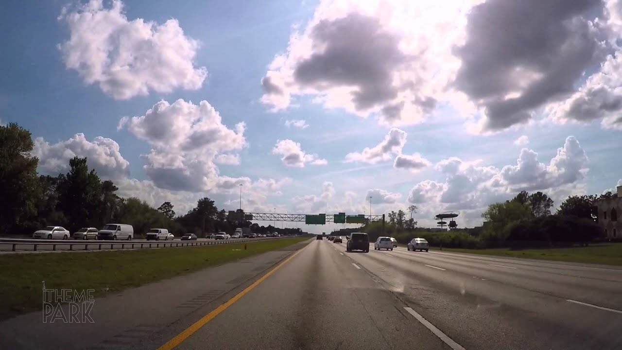 Driving Through Orlando Florida Time Lapse | Universal Orlando International Drive Walt Disney World