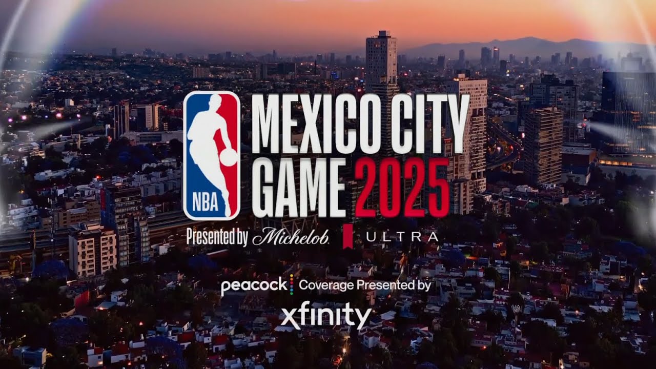 Dallas Mavericks 2025 NBA Mexico City Game Starting Lineup Intro - Los Mavs
