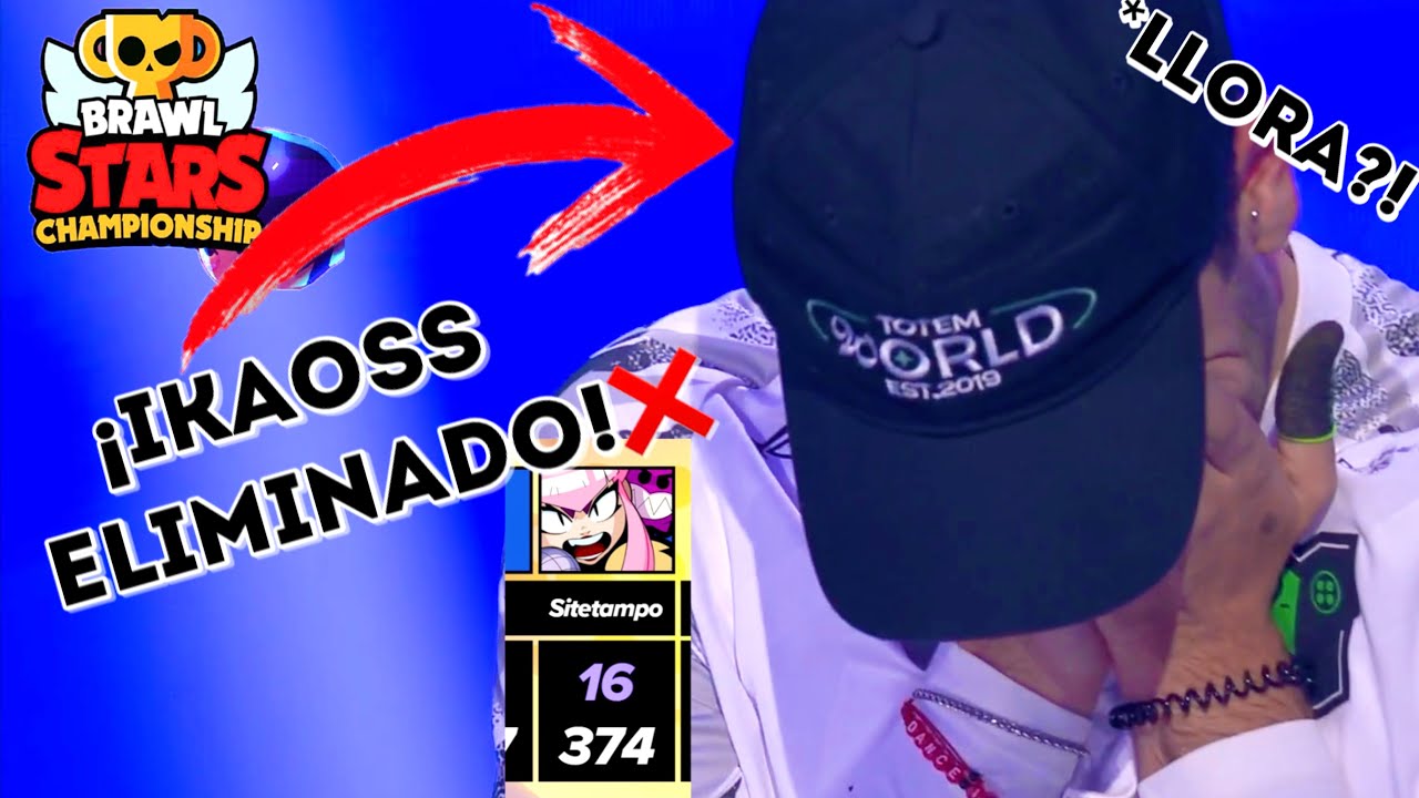 ASÍ IKAOSS FUE DESTROZADO Y EXPULSADO POR SITETAMPO DEL MUNDIAL DE BRAWL STARS 2024 🫣