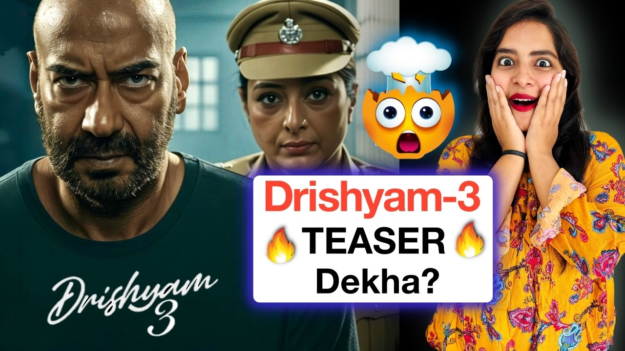 Drishyam 3 New Teaser REVIEW | Deeksha Sharma