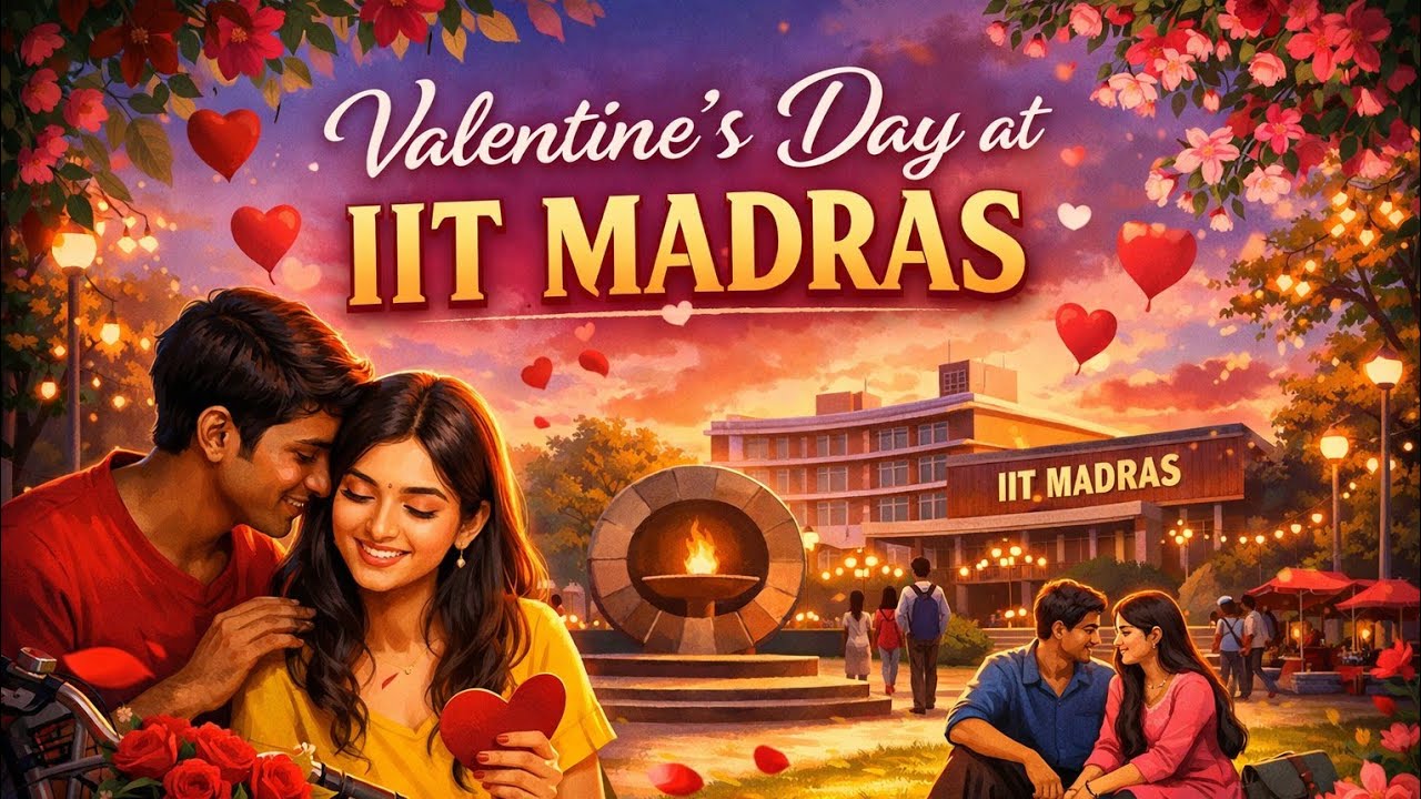 IITians celebrating Valentine’s Day in their own style 💫|VALENTINE'S DAY|IIT MADRAS #iitmadras