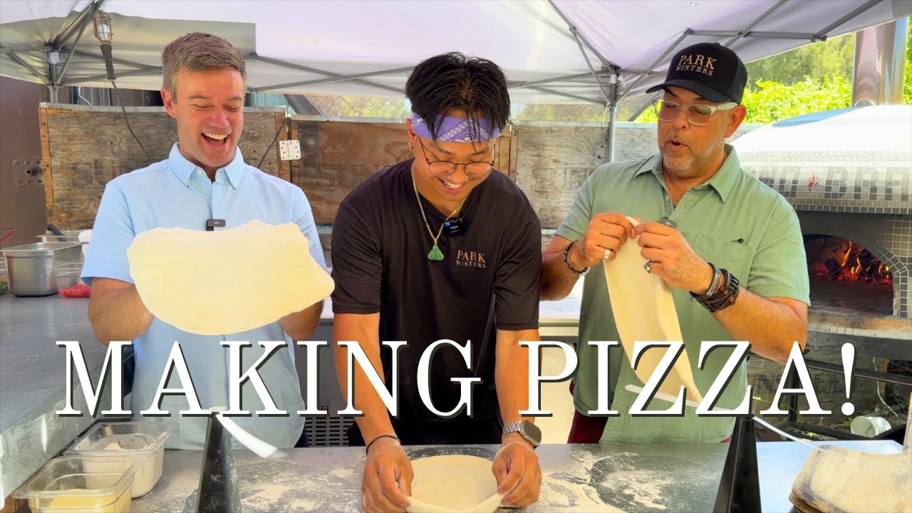 Making Pizza with Park Winters! 🍕😋 Learn How Our Chef's Make the BEST Pizza!