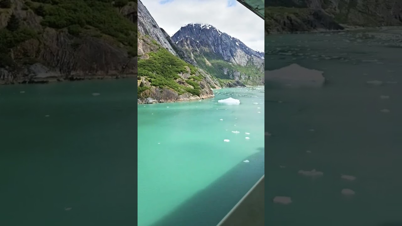 I still can't get over this view 😍Alaska EndicottGlacier #crewlife #alaska #seafarerschannel #sailor