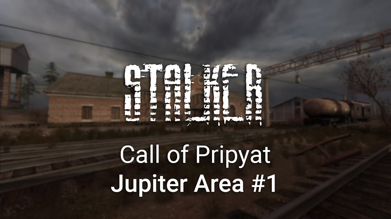 Stalker - Call Of Pripyat Ambience -  Jupiter #1  - Gaming Ambience - Wind Rain sounds - Crow sounds