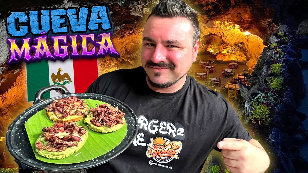 COMIMOS BAJO TIERRA en las PIRAMIDES de MEXICO en una CUEVA MAGICA | La Gruta de Teotihuacan