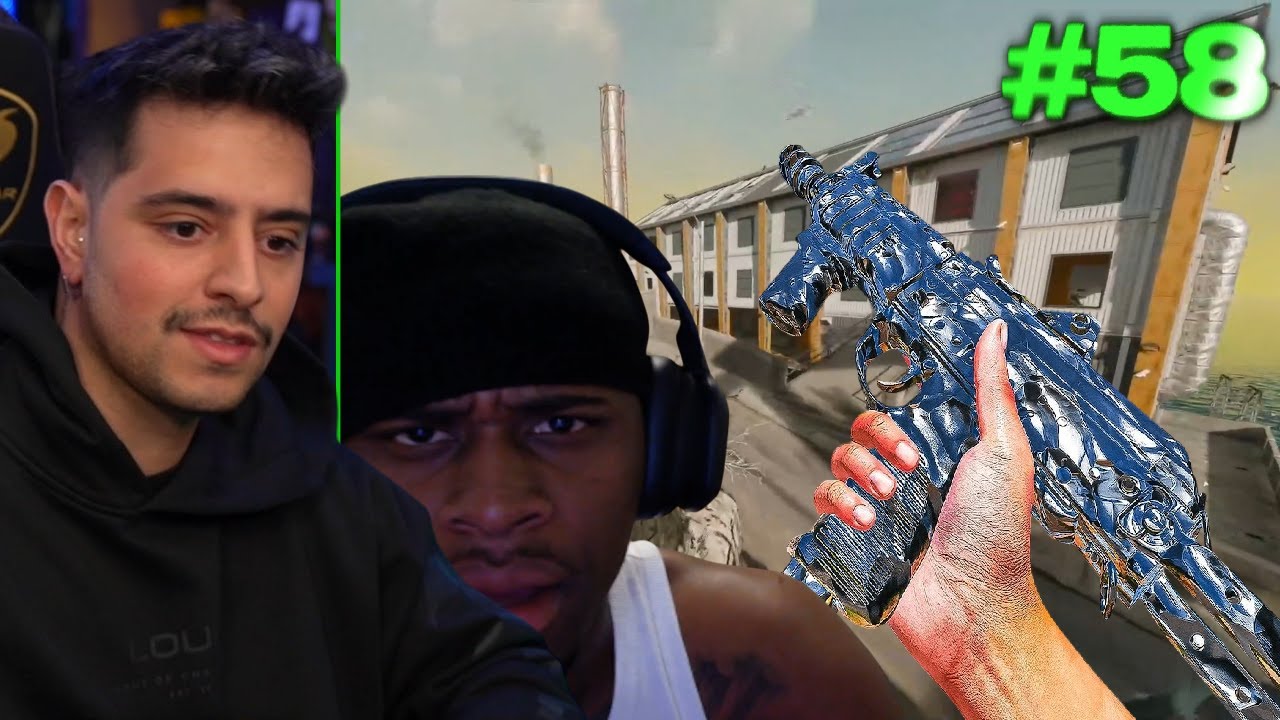 CORINGA E OCLENIS JOGANDO COD WARZONE EP 58