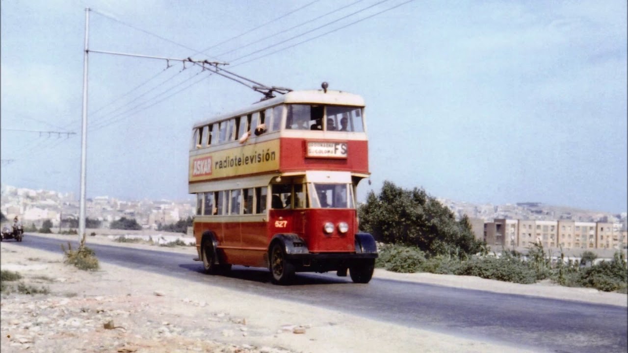 Tranvías de Barcelona. Troleibusos 500 A