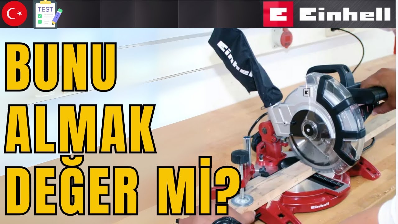 GÖNYE KESME EINHELL TC-MS 2112 TÜRKÇE TURKISH LIDL