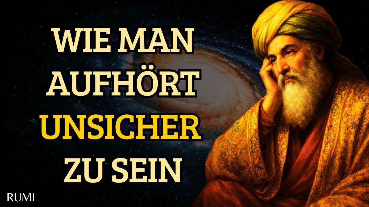 Wie Man Aufhört, UNSICHER zu Sein, Indem man der STIMME der SEELE vertraut | RUMI