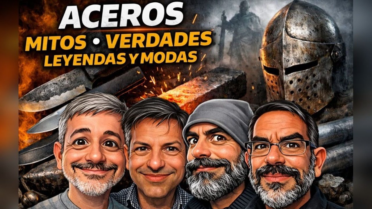 Aceros, mitos, verdades, leyendas y modas - #steel #edcknife #acero