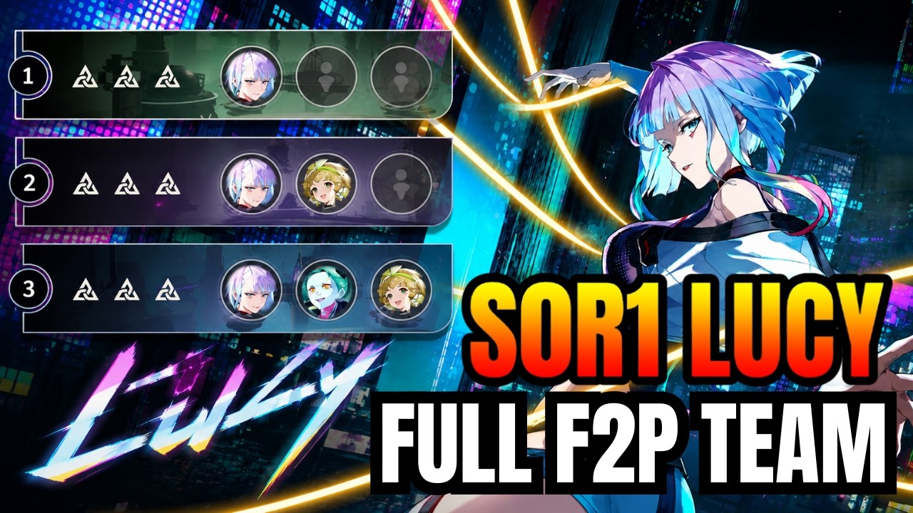 S0R1 Lucy Solo Showcase Ft. S0 Rebecca F2P Team vs Tower of Adversity [Wuthering Waves 3.4]