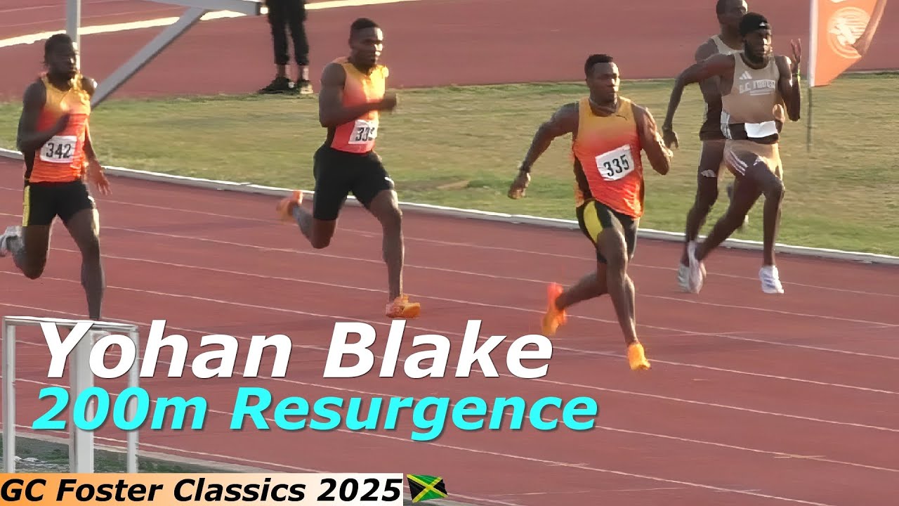 Yohan Blake Silences Doubters with Spectacular 200m Win | GC Foster Classics 2025