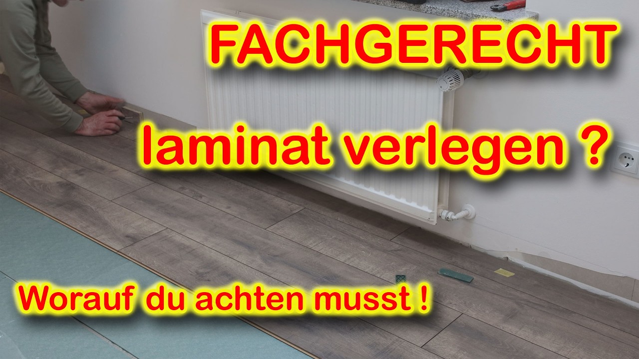 Laminatboden richtig verlegen – Schritt-für-Schritt Anleitung