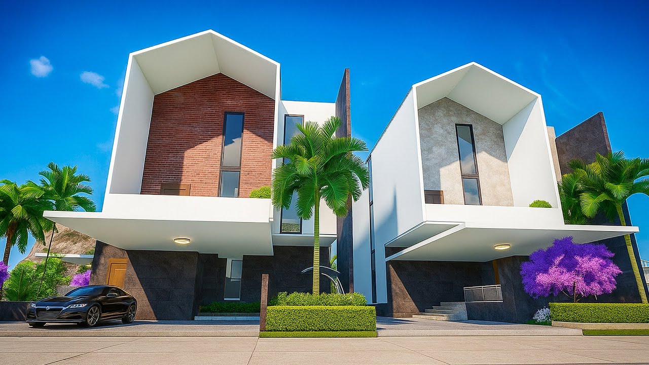PUBG Home Design Level 30 to 31 | Ultra Modern Twin Villas 4K Build
