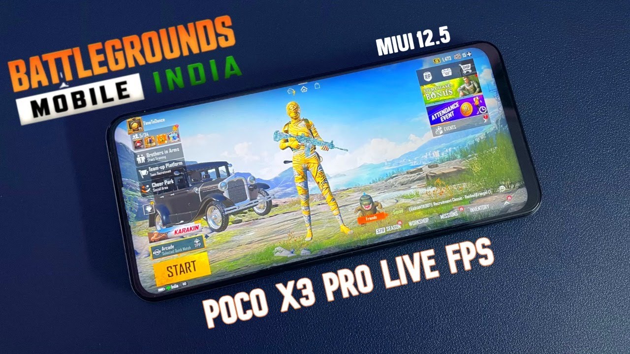 Poco X3 Pro BGMI Live Gaming Test with FPS After MIUI 12.5 UPDATE | HandCam Gameplay 🔥