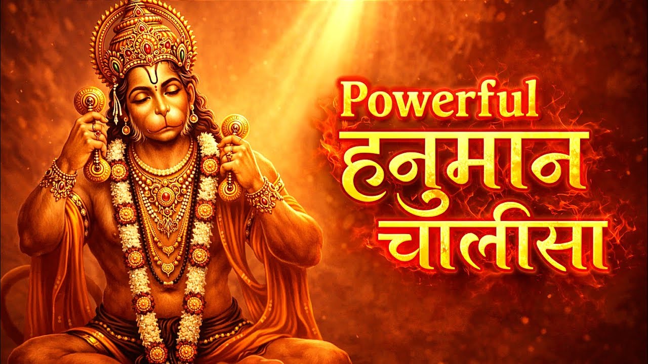 10 Minutes of Hanuman Chalisa: Remove All Negativity | शक्तिशाली हनुमान चालीसा | The Gyan Ocean