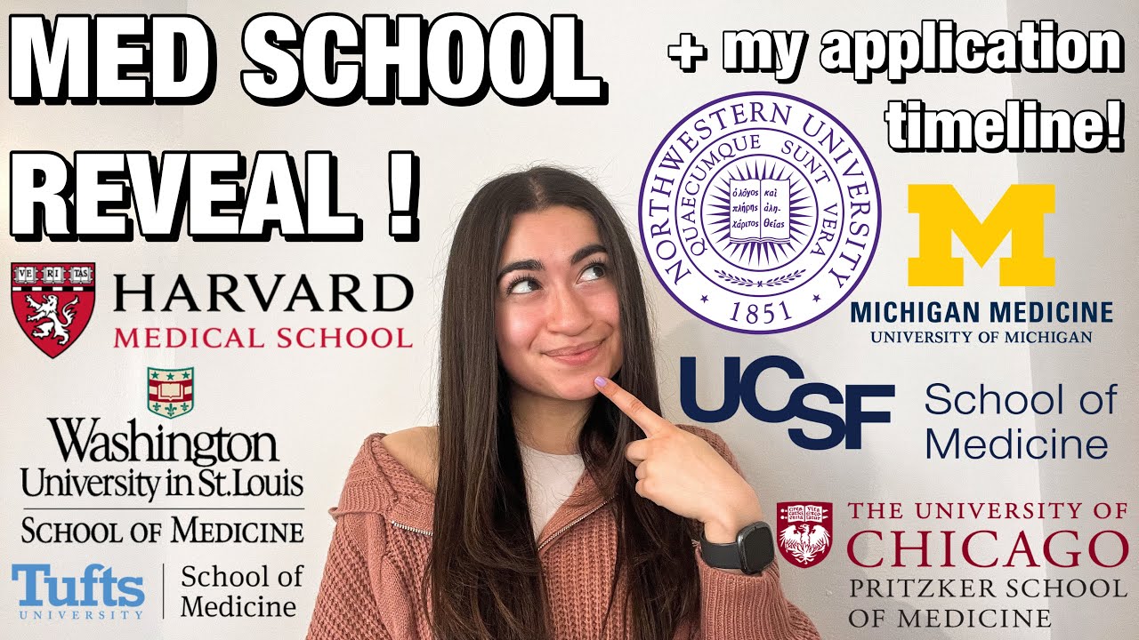 MED SCHOOL DECISION REVEAL! ACCEPTED TO 9 MD SCHOOLS! || Cecile S