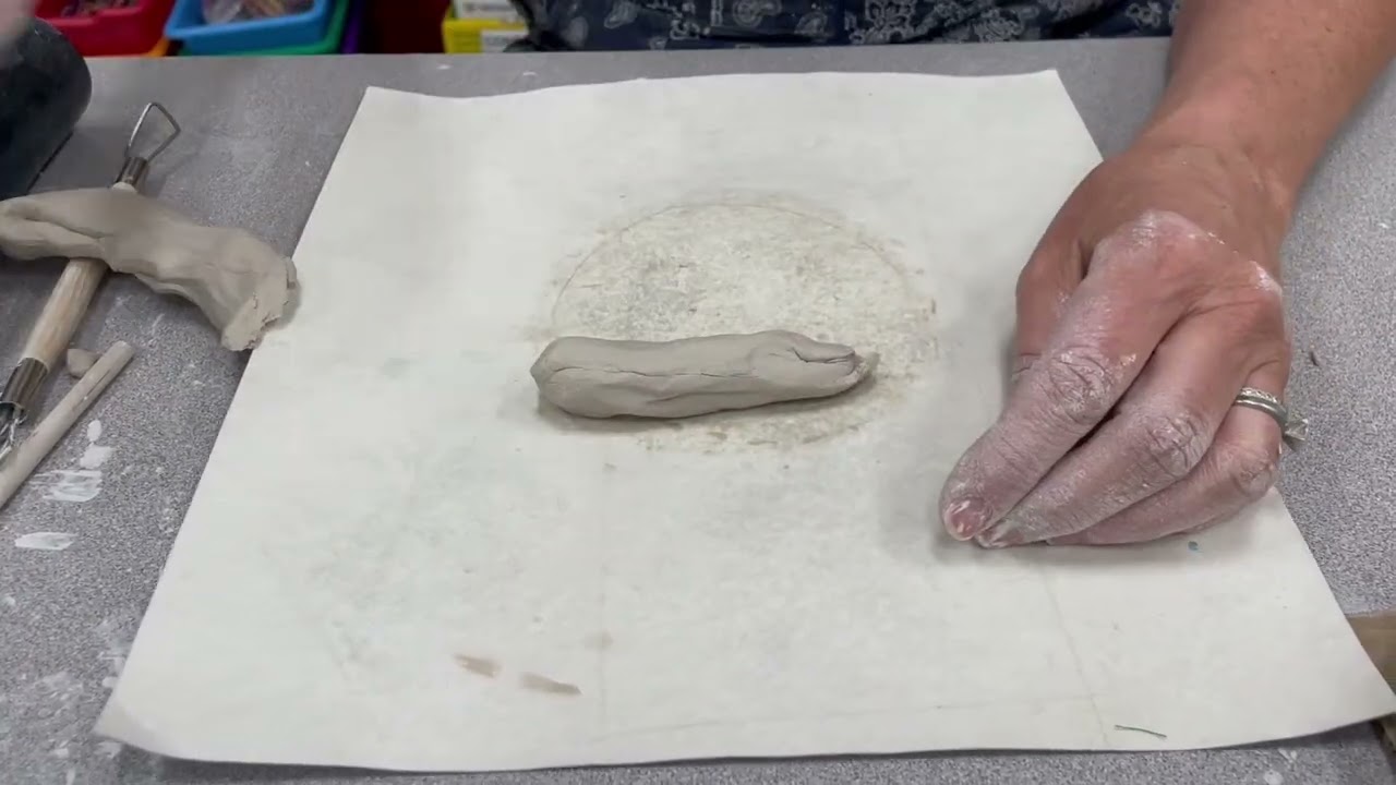 clay coil bowl
