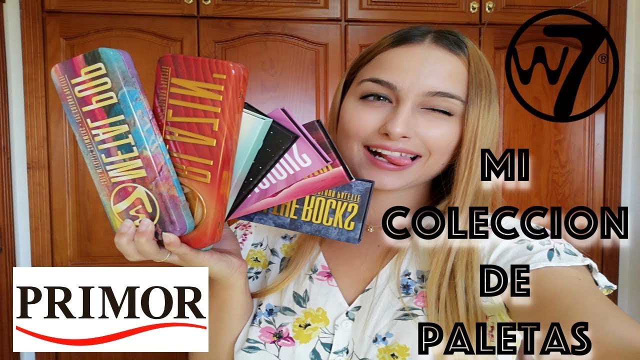 Paletas W7/cuál es mi favorita?