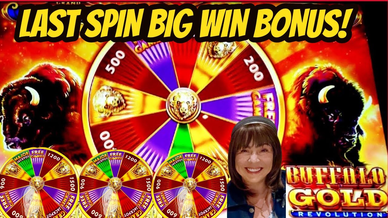 WOW! LAST SPIN BIG WIN BONUS-YEAR OF THE BUFFALOS