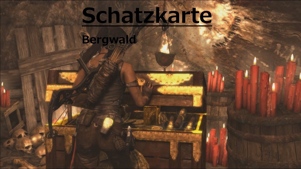 Tomb Raider Schatzkarte - Bergwald