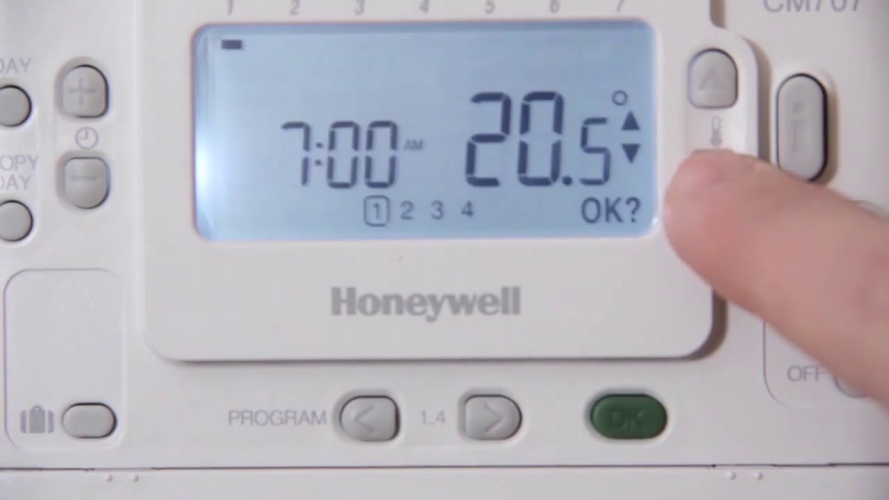 HONEYWELL CM707 PROGRAM