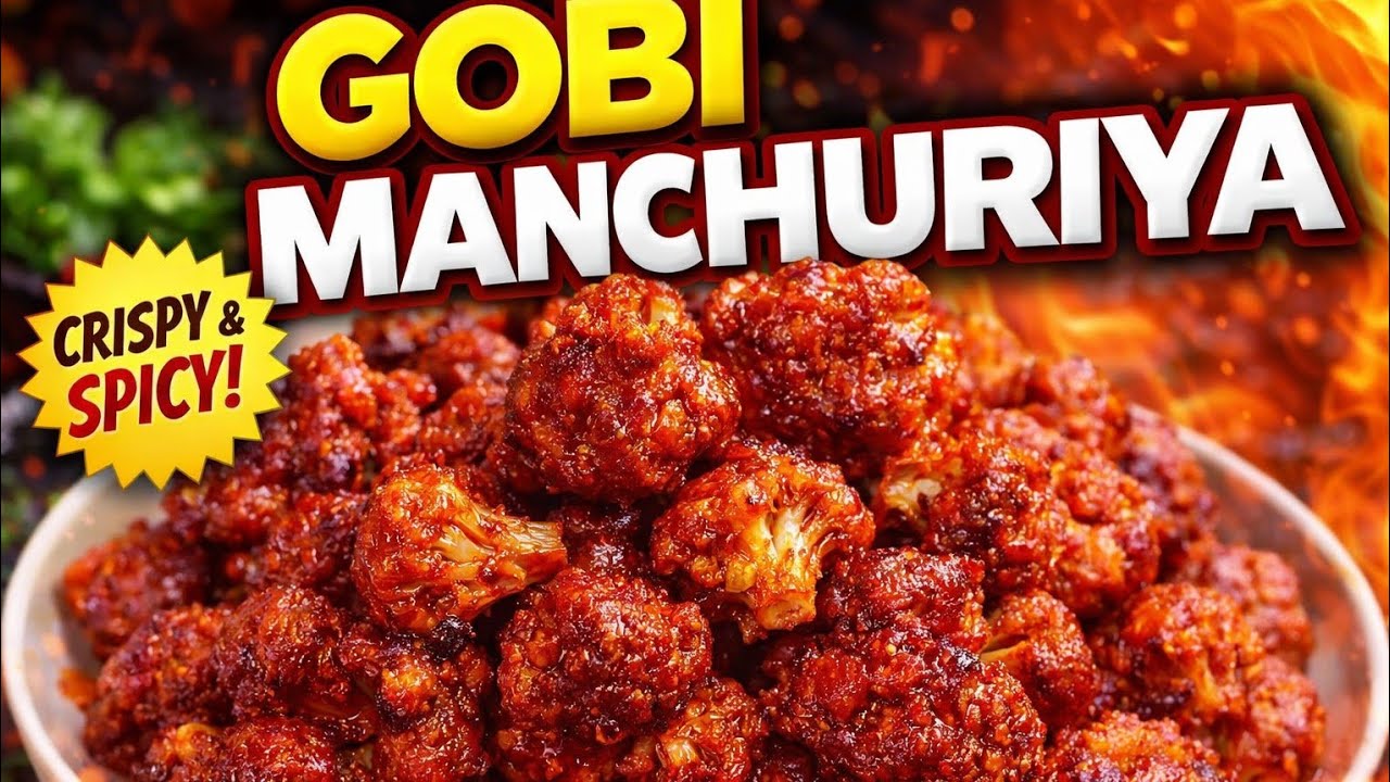 Crispy Gobi Manchuriya 😋 | Street Style Indo-Chinese Recipe | Easy & Spicy