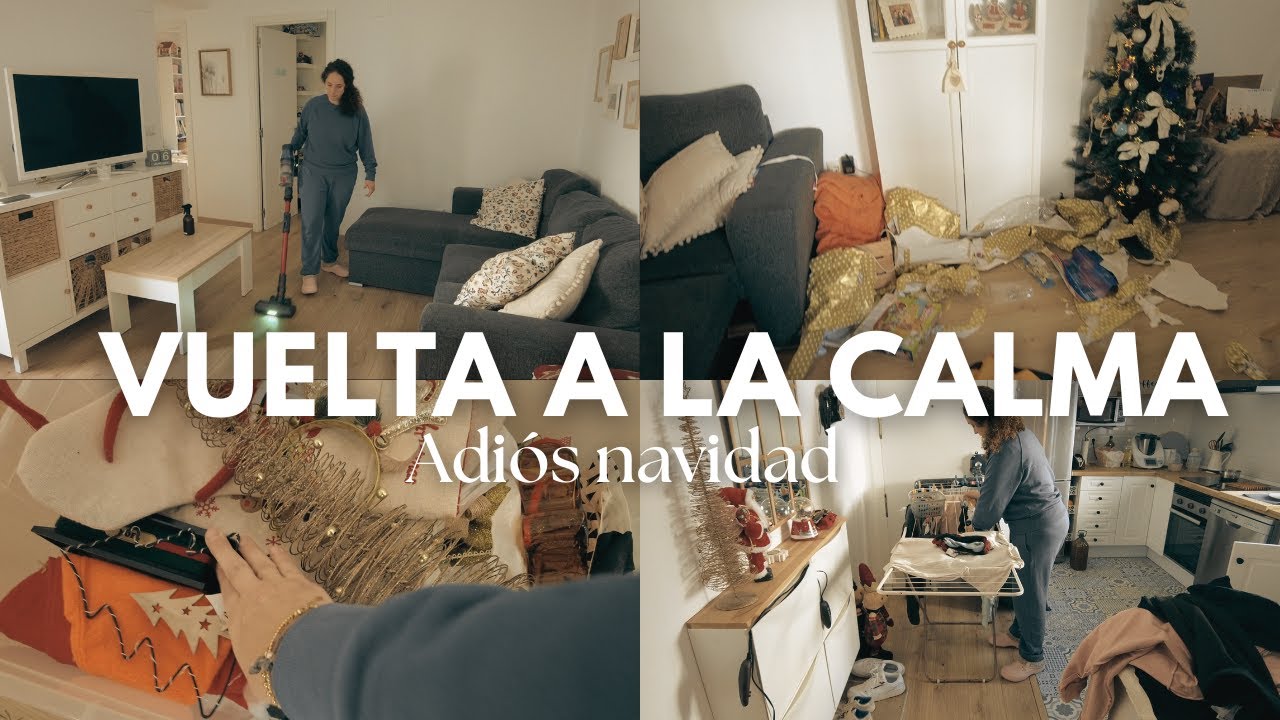 Reset de Casa tras la Navidad ✨ Limpieza y Orden TOTAL