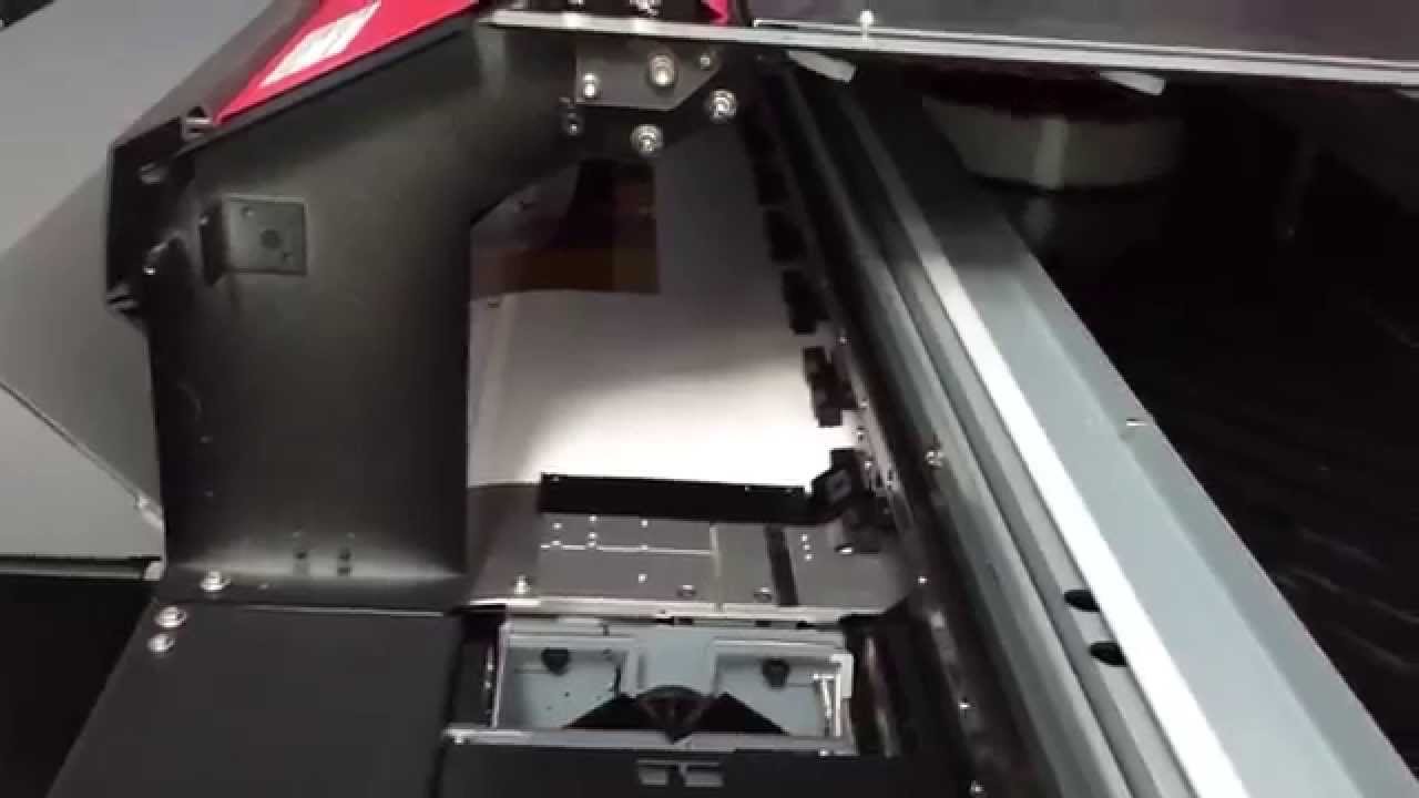 Roland XF-640 printing with Bordeaux FUZE PR4 inks
