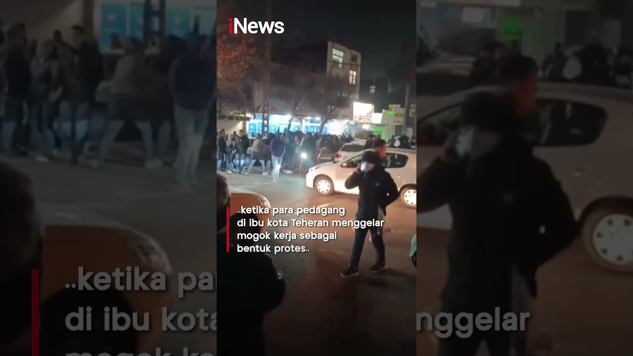 Demonstrasi Berdarah Pecah di 92 Kota Iran! 36 Tewas #shorts