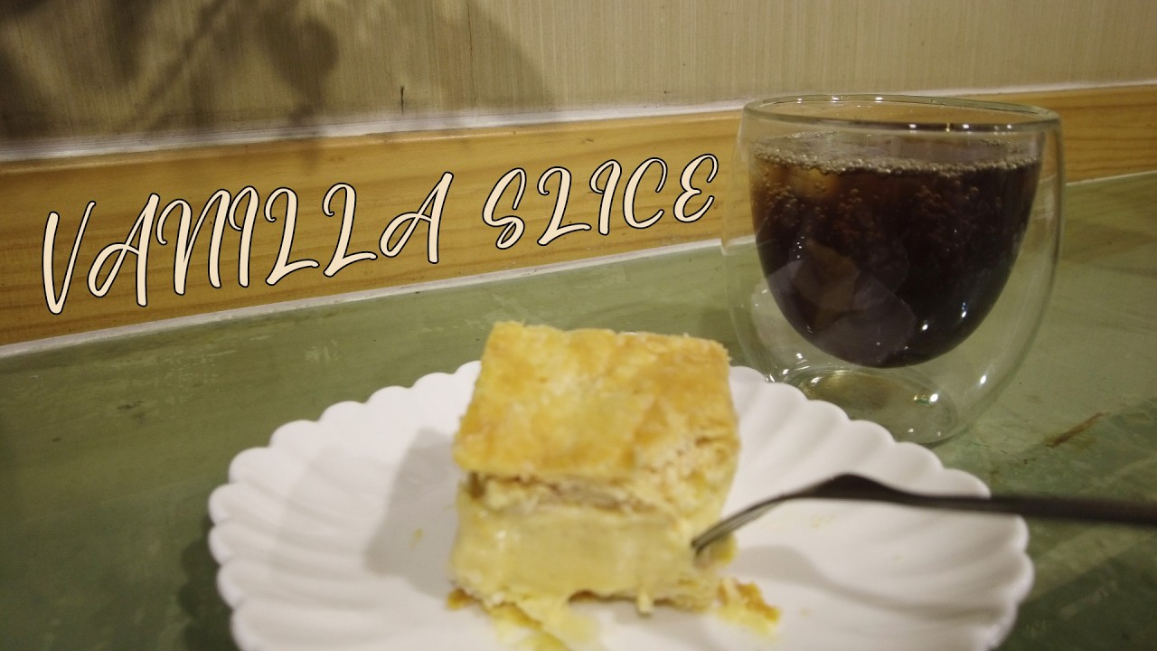 Australians please don't watch my poor attempt at making Vanilla Slice