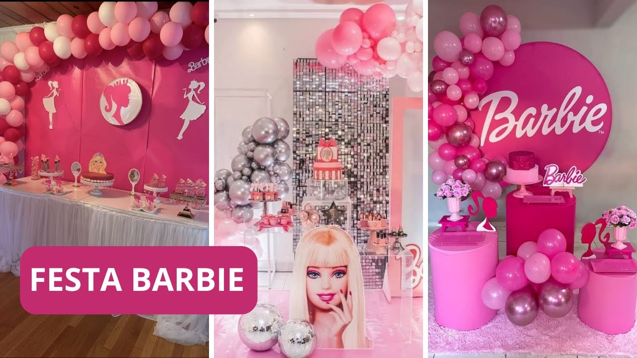 DECORAÇÕES TEMA BARBIE