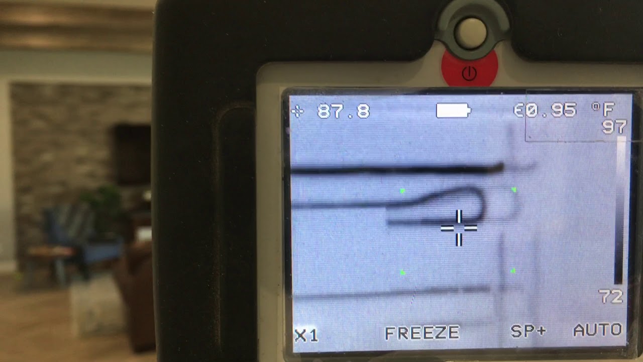 Freon lines buried inside mass wall for radiant cooling and heating