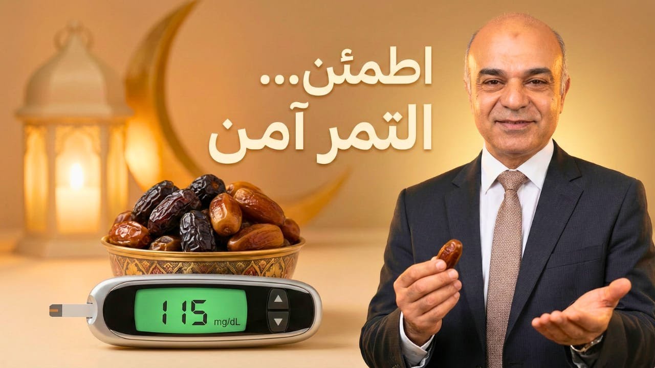 التمر والسكري: الحقيقة التي أخفاها الخوف… وكيف أنصفه العلم وسبقته السُّنّة(استعدادًا لرمضان)