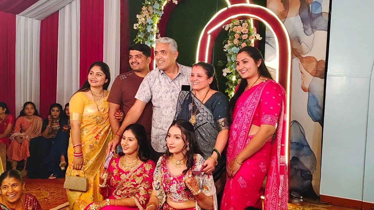 Haldi Rasam | Ras - Garba || Divya & Surbhi Marriage | Sister wedding day