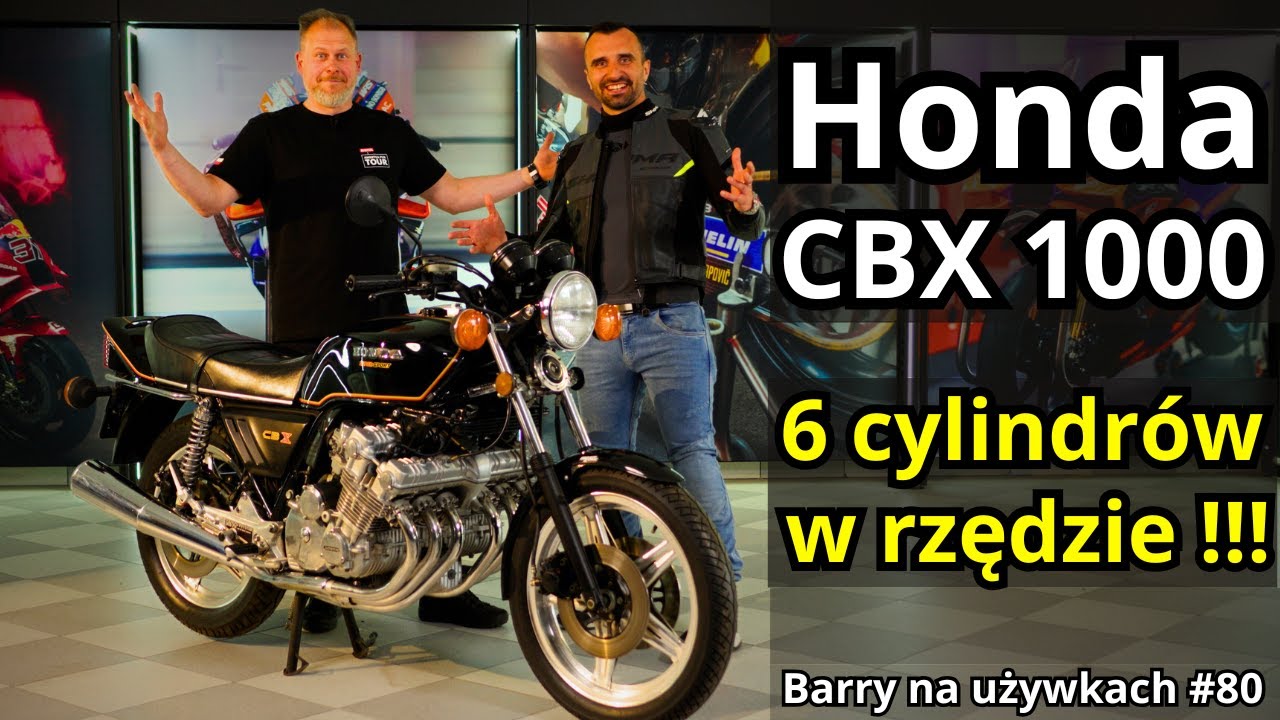 Honda CBX 1000 - szalony eksperyment z 6 cylindrami | Kultowa Honda z lat 70 | Barry na używkach #80