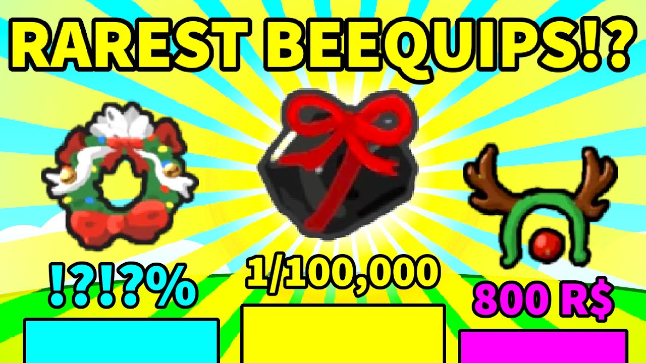 💎 ALL BEEQUIPS Guide! Rarest Beequips in Bee Swarm Simulator Ranked! Bee Swarm Tips and Tricks 2023!