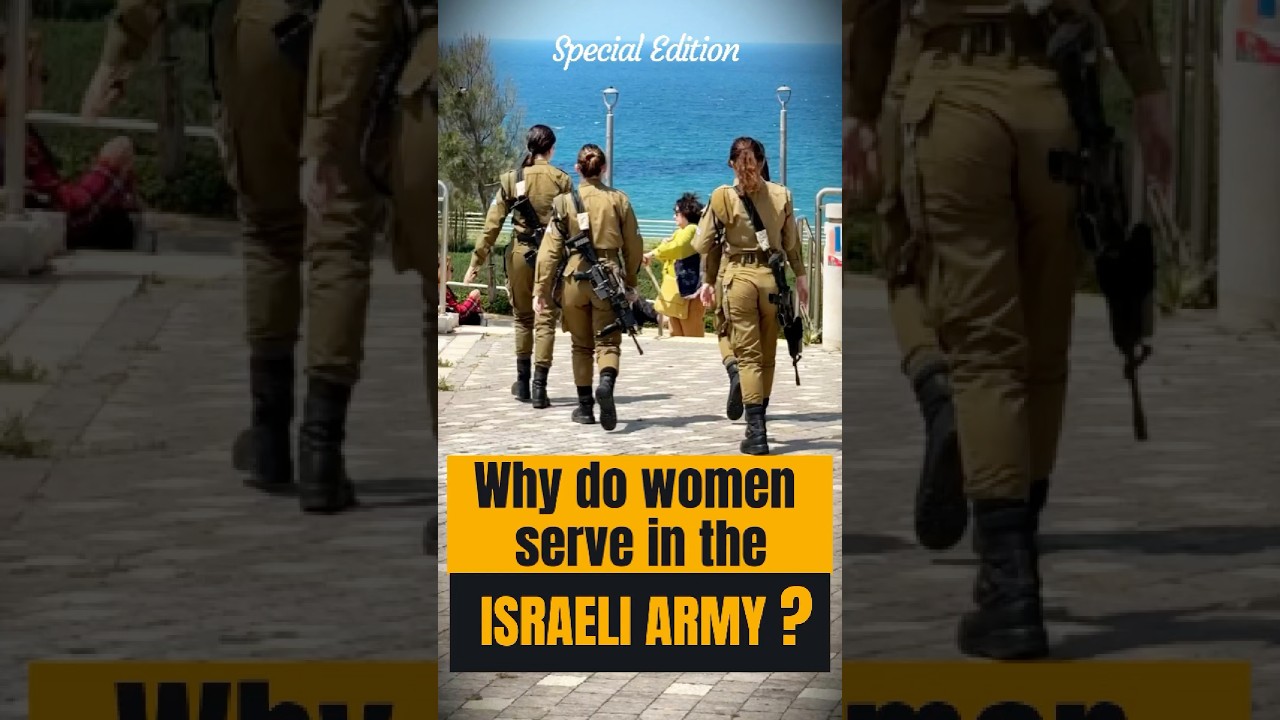 Why So Many Israeli Women Join the Army? 🇮🇱 The Truth Behind the IDF #history #military  #army