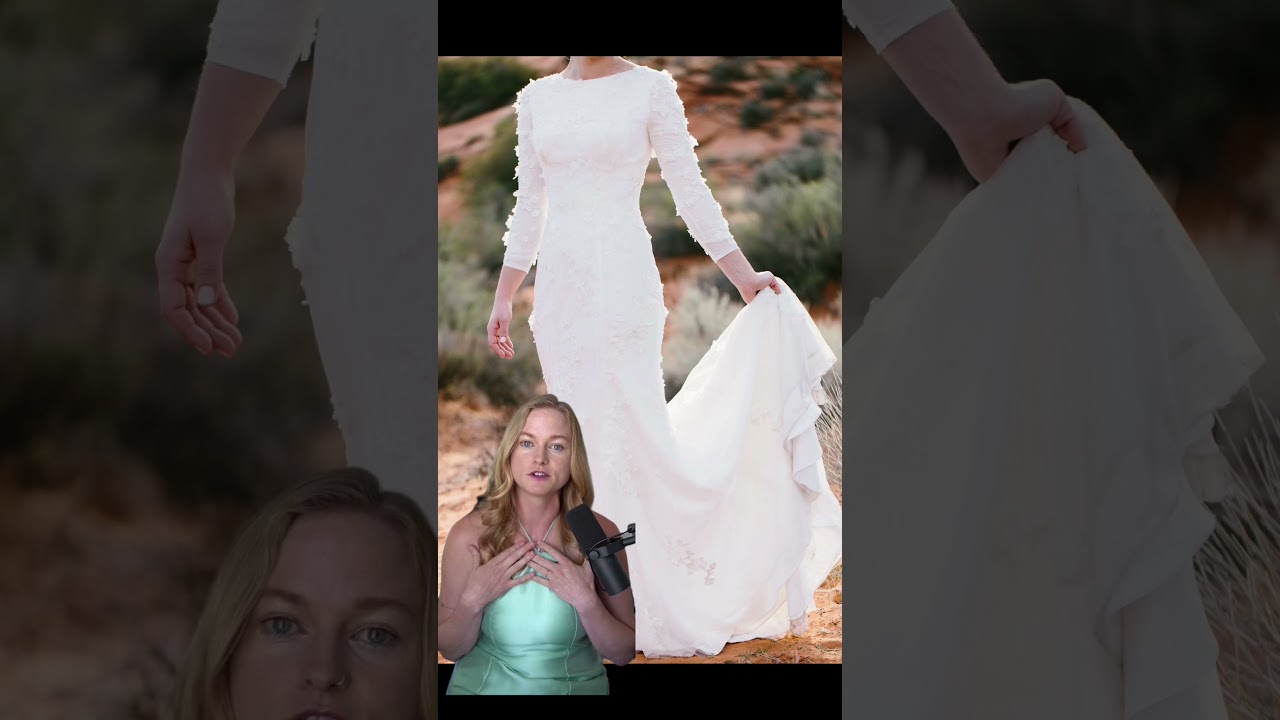 What your wedding would be like if you were Mormon 💍 #lds #mormon #ldstemple
