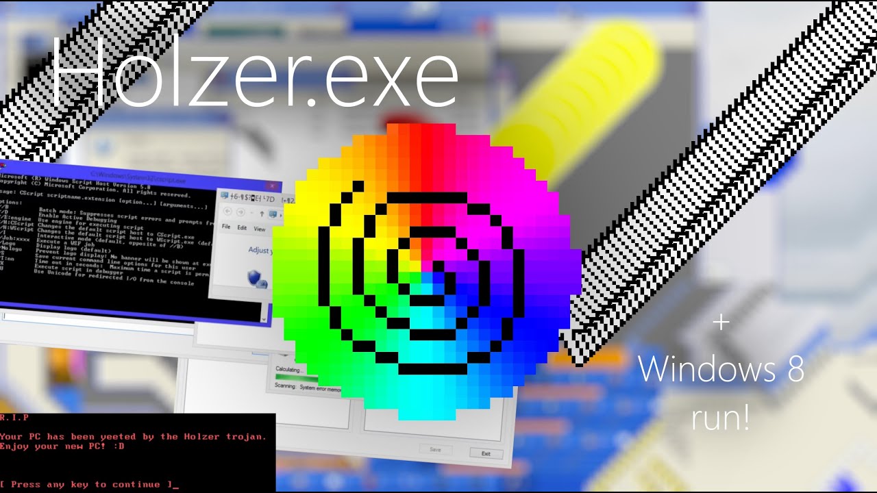Holzer.exe (+ run on windows 8) (OLD VIDEO, CHECK THE DESCRIPTION)