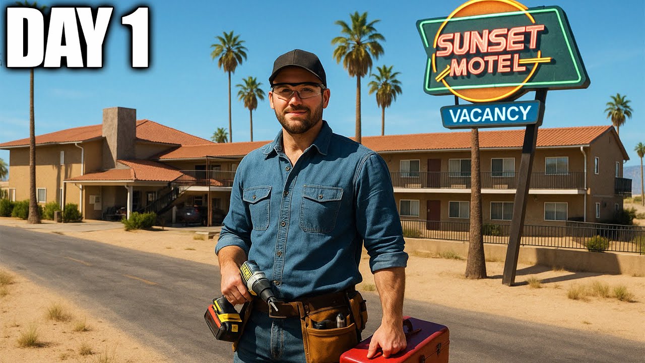 Top of The Line Motel Simulator Game | Sunset Motel Gameplay | Part 1