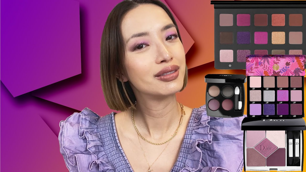 My Purple Eyeshadow Palettes Ranked | Dior, Chanel, PMG, Viseart